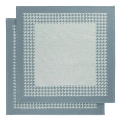 De Witte Lietaer Theedoeken Pied De Poule Oxyde (2 stuks)