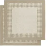 Theedoeken De Witte Lietaer Pied de Poule Moonlight (2 stuks)