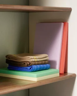 Theedoek HAY Canteen Blue?Pinstripe