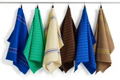 Theedoek HAY Canteen Blue?Pinstripe