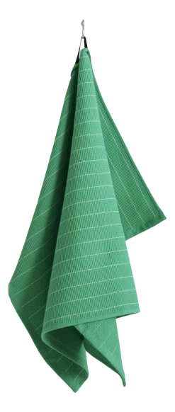 Theedoek HAY Canteen Emerald?Pinstripe