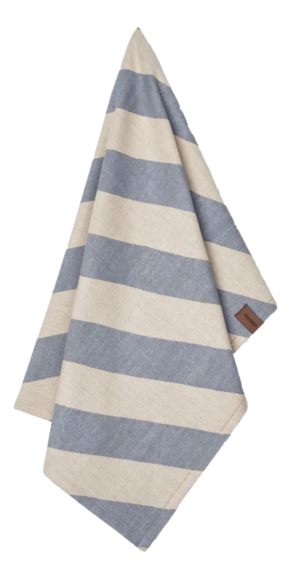 Humdakin Theedoek Recycled Cotton Blue Candy (Set van 2)
