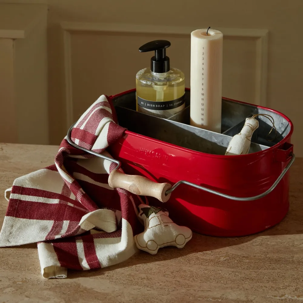 Humdakin Theedoek Red Check (Set van 2) Clearance