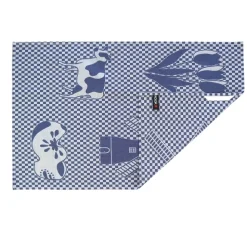 KOOK Theedoek Holland Blauw Best