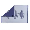 Theedoek KOOK Vis Blauw (50 x 70 cm)