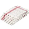 Libeco Theedoek Parma Rose Linnen (Set van 6)