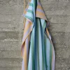 Marc O'Polo Theedoek Haley Multi Green (Set van 2) Hot