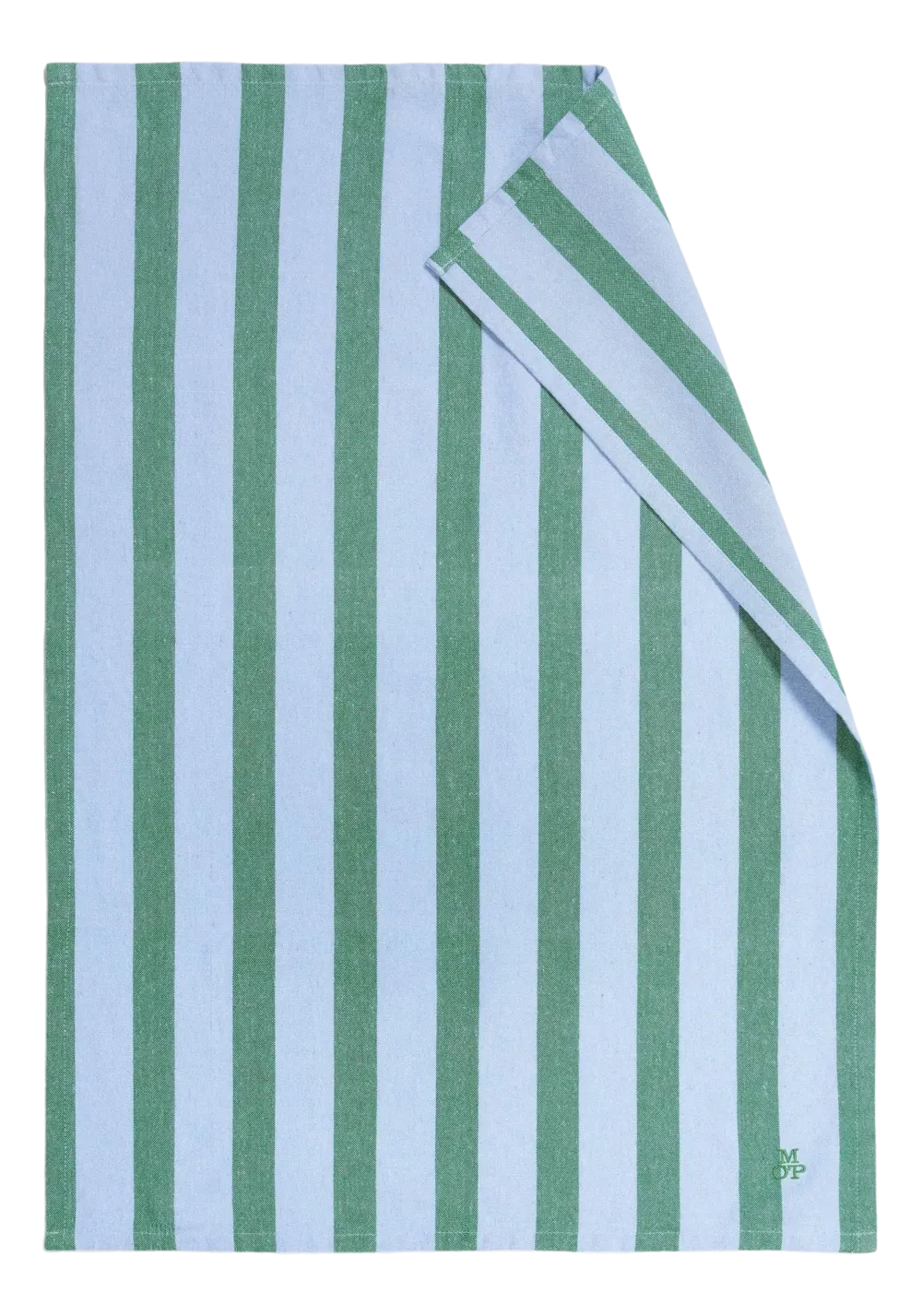 Marc O'Polo Theedoek Haley Multi Green (Set van 2) Hot