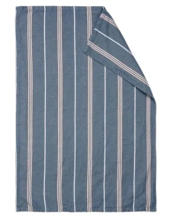Marc O'Polo Theedoek Jona Smoke Blue New
