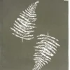 Walra Theedoek Dry with Leaves Legergroen (50 x 70 cm) Outlet