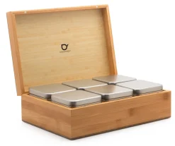 Theedoos Bredemeijer Bamboo Bruin (7-delig)