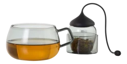 AdHoc Theeglas Yuna Grey 400 ml (Set van 2)