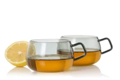 AdHoc Theeglas Yuna Grey 400 ml (Set van 2)