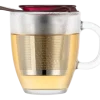 Theeglas Bodum Yoyo Met Filter Aubergine 350 ml