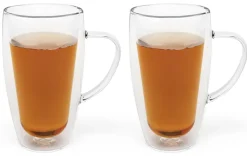 Theeglas Bredemeijer Dubbelwandig Transparant 320 ml (set van 2)