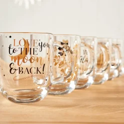 Leonardo Theeglas Emozione Viel Glück 400 (Set van 4) Online