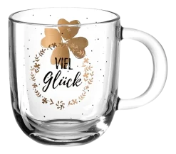 Leonardo Theeglas Emozione Viel Glück 400 (Set van 4) Online
