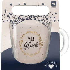 Leonardo Theeglas Emozione Viel Glück 400 (Set van 4) Online