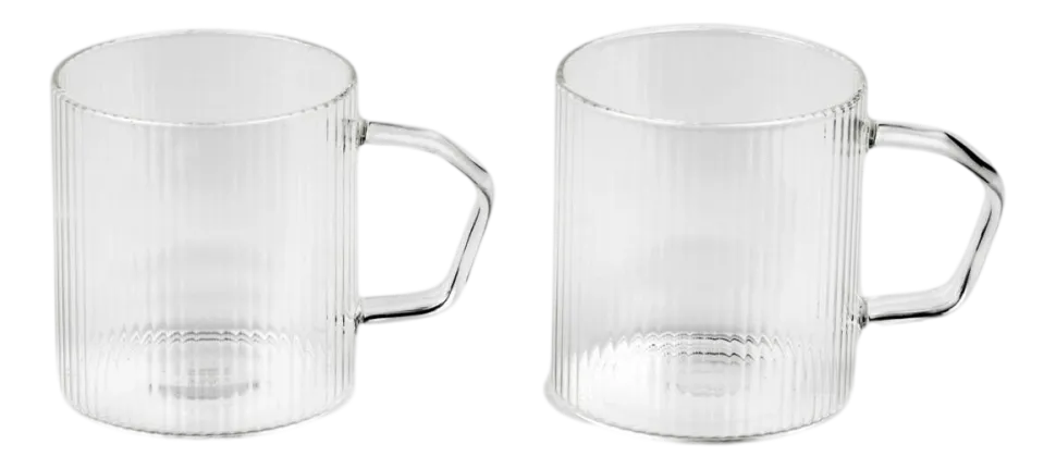 Theeglas Leopold Vienna Arusha Transparant 300 ml (Set van 2)