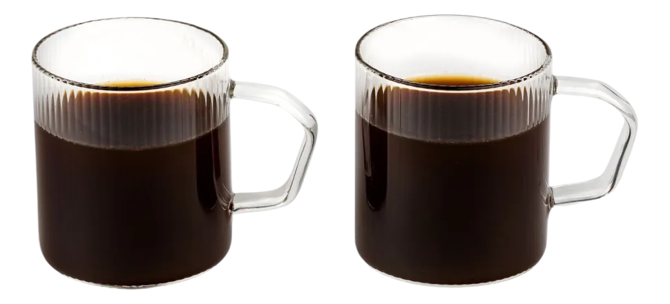 Theeglas Leopold Vienna Arusha Transparant 300 ml (Set van 2)