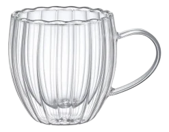 Theeglas Salt & Pepper Kyoto Transparent 260 ml (Set van 2)