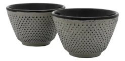 Theekopje Bredemeijer Asia Jang Betongrijs 100ml (Set van 2)