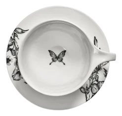 Theekop Serax Butterfly Unity White 240 ml