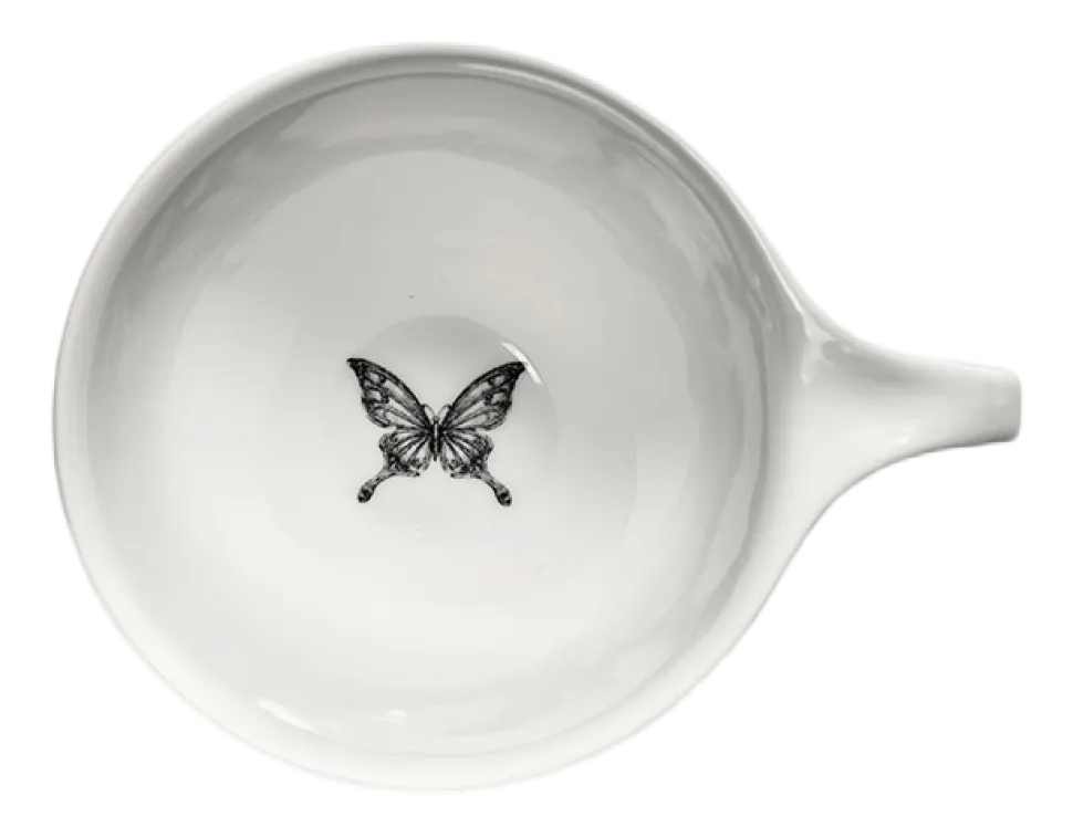 Theekop Serax Butterfly Unity White 240 ml