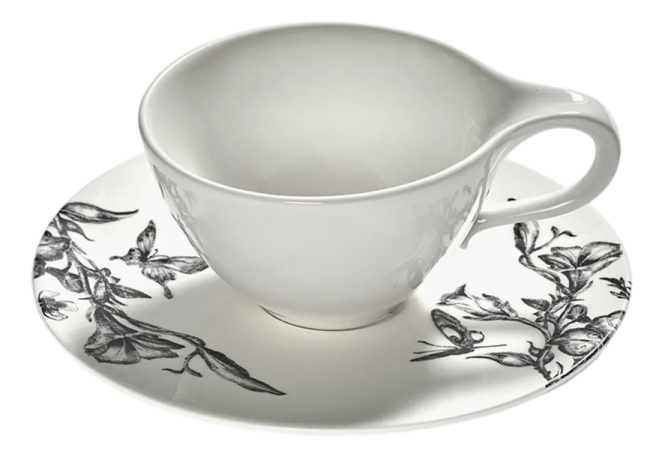 Theekop Serax Butterfly Unity White 240 ml