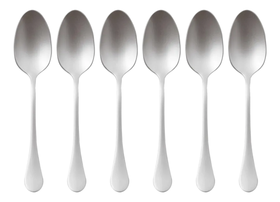Theelepel Sambonet Bloom Antique Inox Grijs (6-delig)