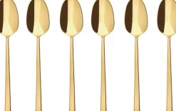 Sambonet Theelepel Rock PVD Gold (6-Delig) Best