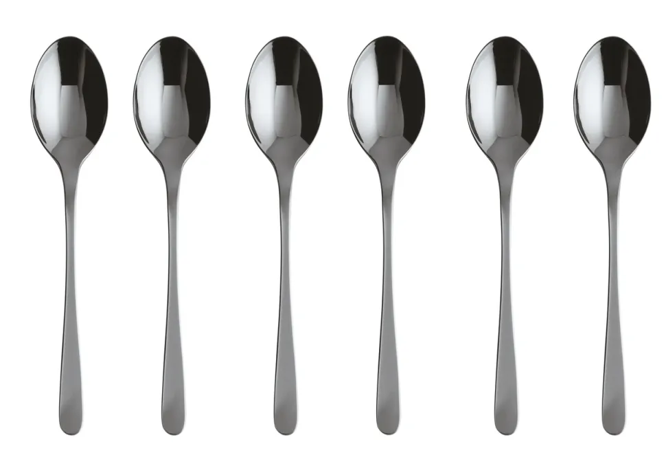 Theelepel Sambonet Taste PVD Black (6-Delig)