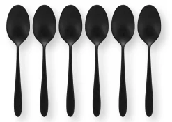 VT Wonen Theelepel vtwonen Matt Black (Set van 6) Best