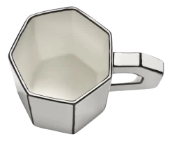 Theemok Serax Carte Blanche White/Black 300 ml