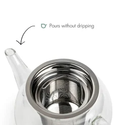 Theepot Bredemeijer Bella Ronde Transparant 0,5 L