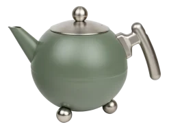 Theepot Bredemeijer Duet Bella Ronde Legergroen 1,2L