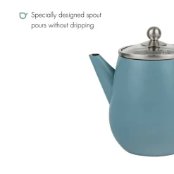 Theepot Bredemeijer Eva IJsblauw 0,5 L