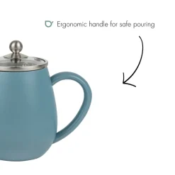 Theepot Bredemeijer Eva IJsblauw 0,5 L