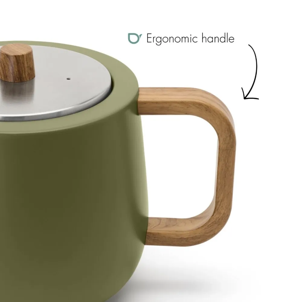 Bredemeijer Theepot Facet Khaki Green 1,1 L Online