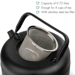 Bredemeijer Theepot Henan Zwart 0,75 L Online
