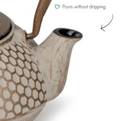 Theepot Bredemeijer Jiangxi Beige 0,7 L