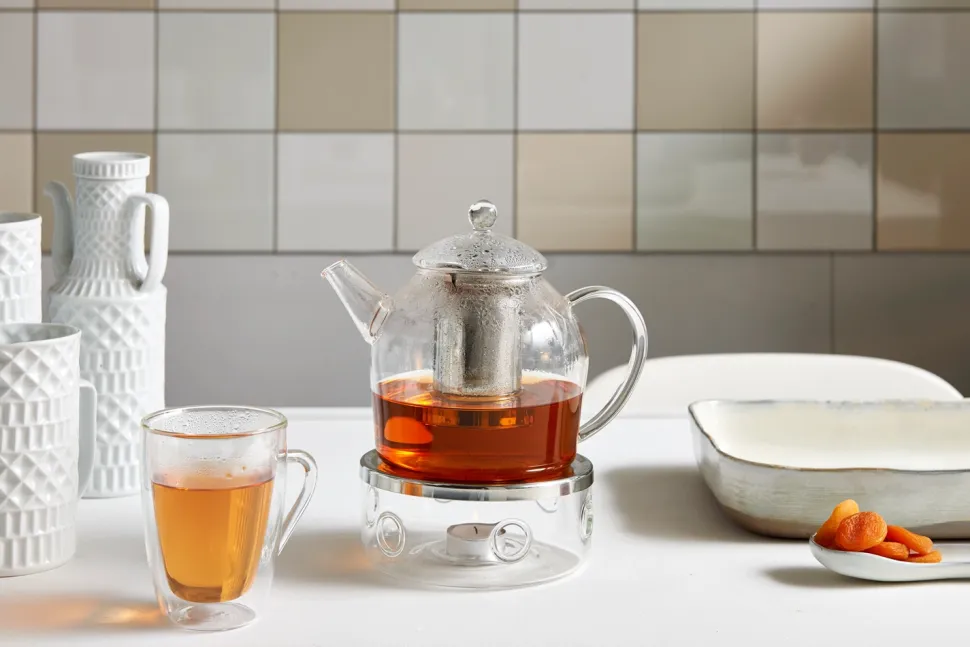 Theepot Bredemeijer Minuet Santhee Transparant 1,2 L