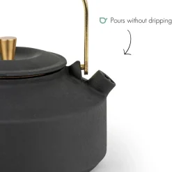 Bredemeijer Theepot Shangdong Zwart 1 L Clearance