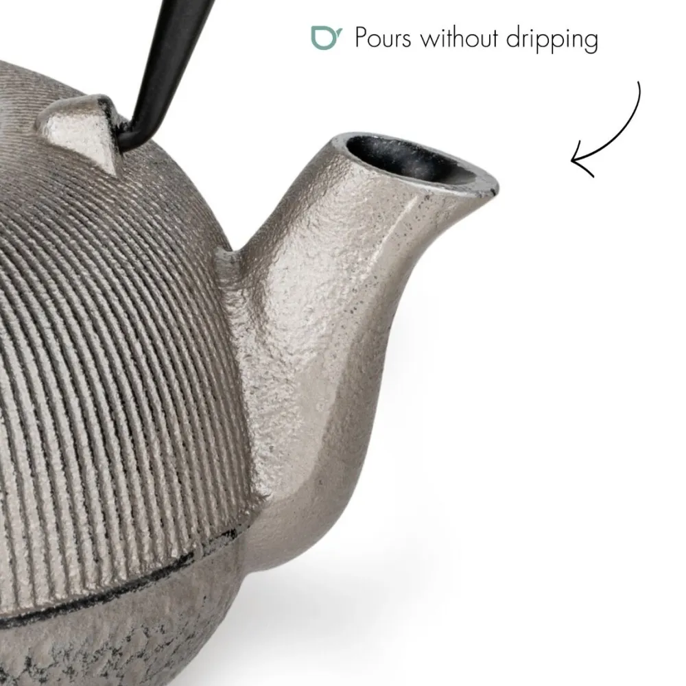 Bredemeijer Theepot Sichuan Zilver 1,0 L