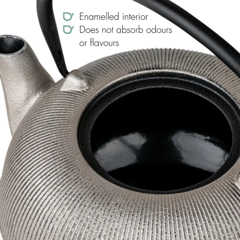 Bredemeijer Theepot Sichuan Zilver 1,0 L