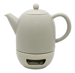 Theepot Bredemeijer Silhouet Viborg Met Theelicht Warm Grijs 1,2L