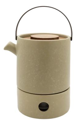 Theepot Bredemeijer Silhouet Umea Met Theelicht Klei 1,2L