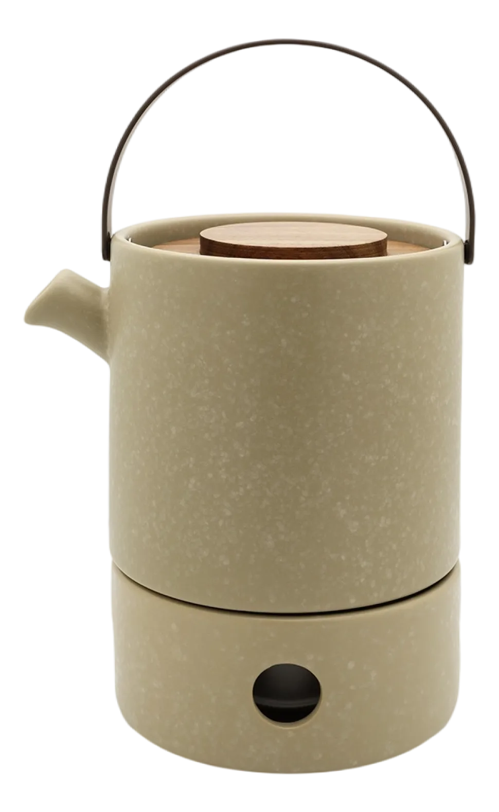 Theepot Bredemeijer Silhouet Umea Met Theelicht Klei 1,2L