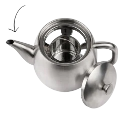 Bredemeijer Theepot Vera RVS Mat 0,9 L Hot
