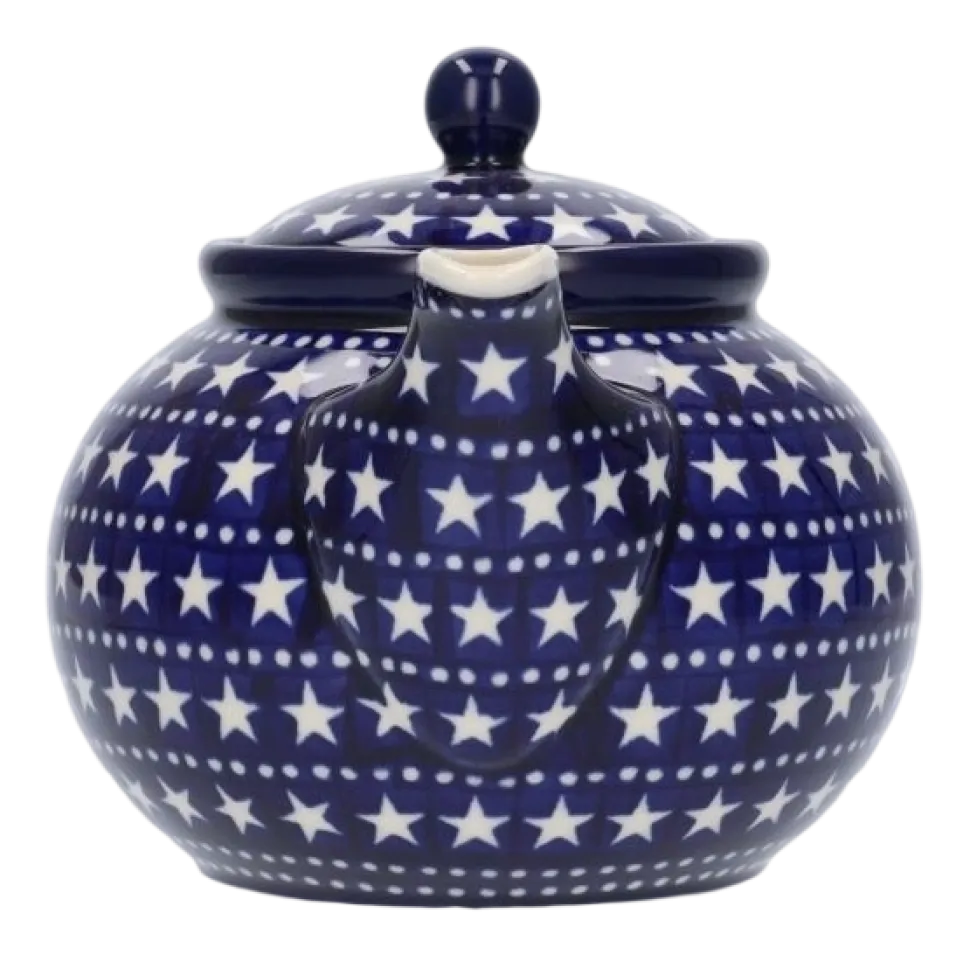 Theepot Bunzlau Castle Blue Stars (1300 ml)